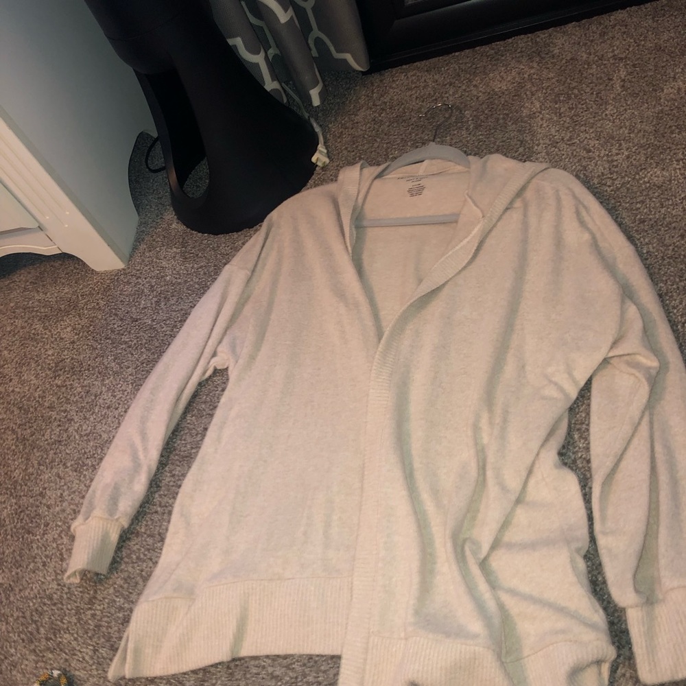 American Eagle hooded cardigan